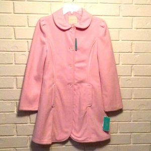 Beautiful Copper Key Girls Pink Coat Size 14-16 NEW WITH TAGS!
